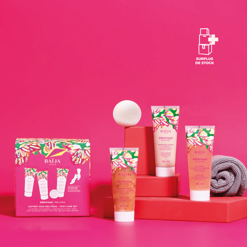 COFFRET PIEDS DEFATIGANT Soin Corps BAÏJA Coffret 5 produits BAÏJA